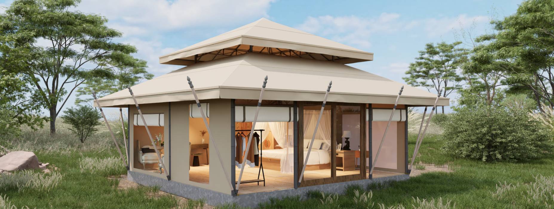 朝阳区户外野奢帐篷